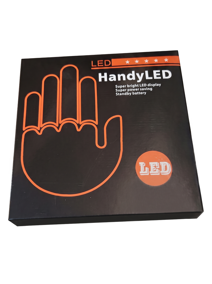 HandyLED – świecąca łapka do auta